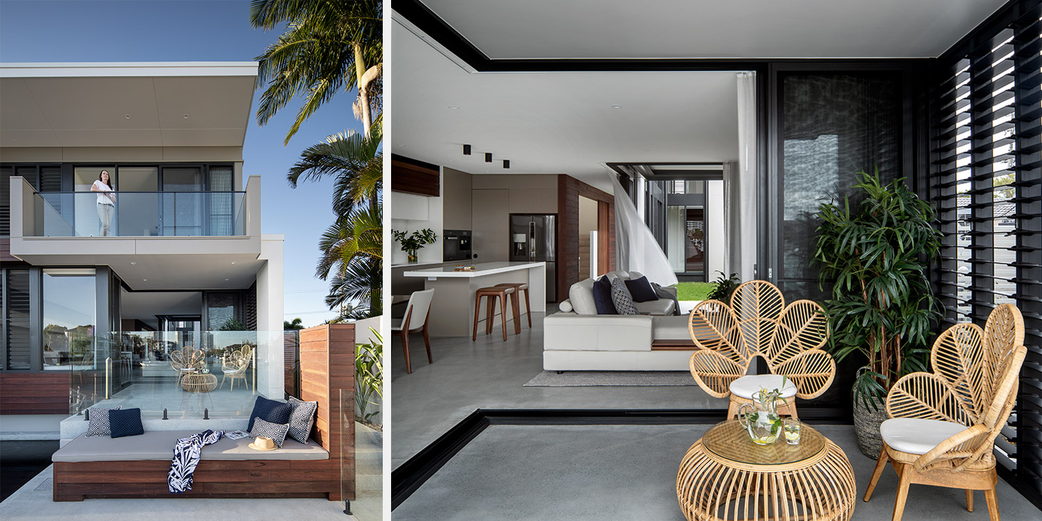 Gold Coast architect concrete floors